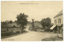 Mélicourt. Vue sur la Gare.