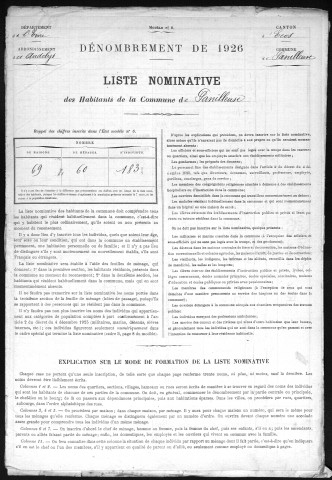 PANILLEUSE 1926