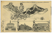Vernon-Ville. Carte souvenir.