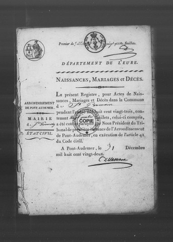 NMD (1823-1832)