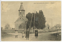 Thilliers-en-Vexin (Les). L'Eglise.