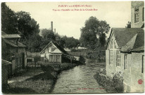 Fleury-sur-Andelle. Vue sur l'Andelle au Pont de la Grande-Rue.