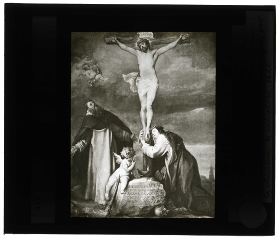 Musée d'Anvers (Belgique), tableau de Van Dyck « Christ en Croix ».