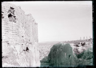 Fossés de la forteresse de Biredjik (Turquie) (notice PA).