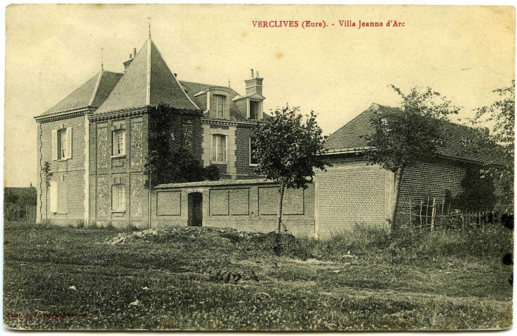 Mesnil-Verclives (Le). Verclives (Eure). - Villa Jeanne d'Arc.
