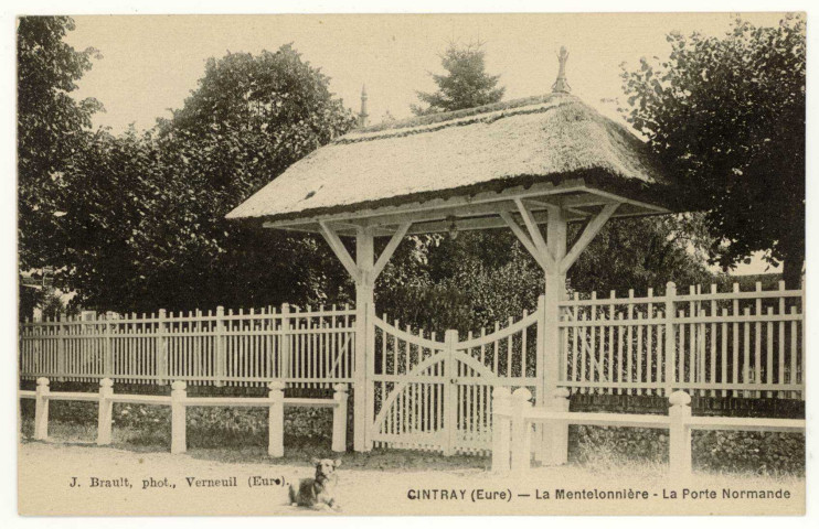 Cintray. La Mentelonnière-La Porte Normande.
