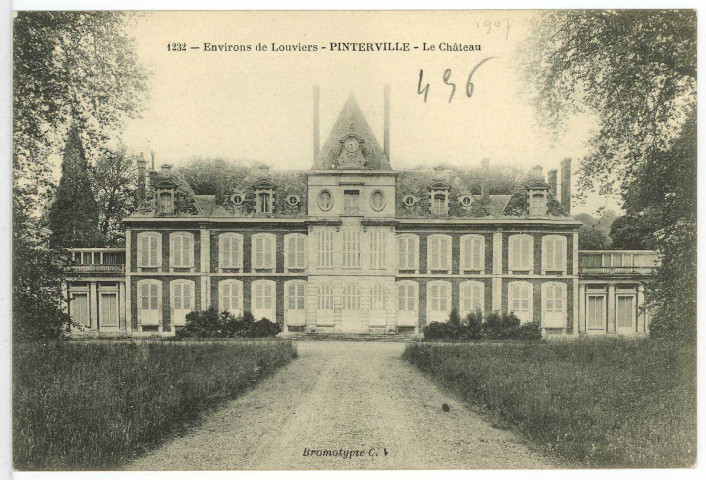 Pinterville. Le Château.