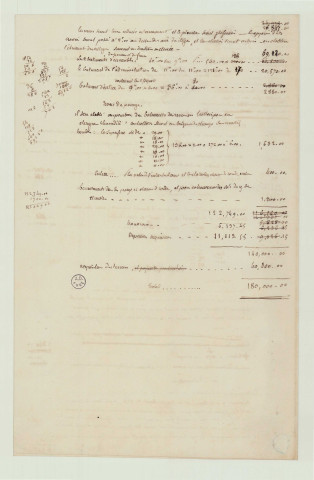 Bernay _"Projet d'une maison d'arrêt et de correction pour Bernay".