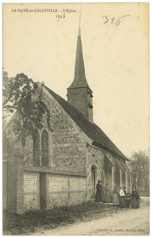 Haye-de-Calleville (La). L'Eglise.