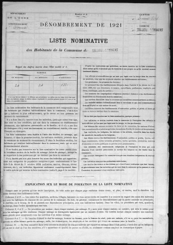 TILLEUL_LAMBERT 1921