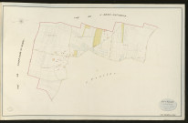 Mélicourt. Section A _ Du Val et de Buchey _ 2ème de 2 feuilles _ Echelle de 1 à 2500