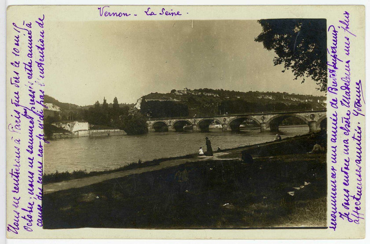 Vernon-Ville. La Seine.