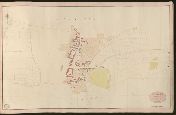 Gisors. Section F _ de Boisgeloup _ 2e de 3 Feuilles