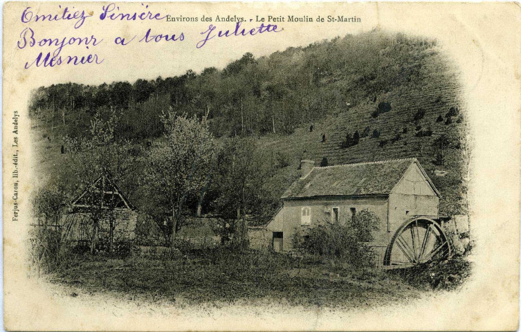 Thuit (Le). Le Petit Moulin de Saint Martin.