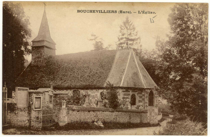 Bouchevilliers. L'Eglise.