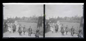 Procession religieuse à Barquet (Eure).