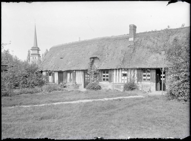 Chaumière normande.