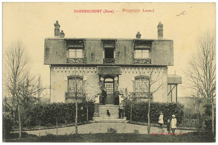 Hardencourt. Propriété Lemel.