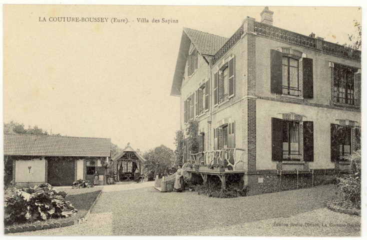 Couture-Boussey (La). Villa des Sapins.