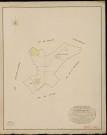 Saint-Vincent-des-Bois. Tableau d'assemblage _ du Plan Parcellaire de la Commune de St Vincent des Bois _ Canton de Vernon - Evreux - Eure. _ Terminé sur le Terrain en 1825, sous l'administration de M. Le Vicomte Raymond Delaitre, Préfet _ M. Ledanois, Maire _ et sous la Direction de M. Aubelin, Directeur des Contributions directes _ M. Hautier, Géomètre en Chef. _ Par M. Gondouin, Géomètre de 1re classe.