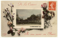 Couture-Boussey (La). De La Couture-Boussey - Je vous envoi ces fleurs.