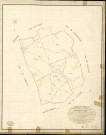 Forêt-du-Parc (La). Tableau d'assemblage _ du Plan Parcellaire de la Commune de la forêt du Parc _ Canton de Saint André - Evreux - Eure. _ Terminé sur le Terrain le 6 Juin 1837, sous l'administration de M. Passy, Préfet _ M. Blondet, Maire _ et sous la Direction de M. Marel, Directeur des Contributions directes _ M. Le Fébure, Géomètre en Chef. _ Par M. Lenglet, Géomètre de 1re classe.