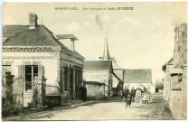 Nogent-Le-Sec. Rue Principale et Café Levieux.