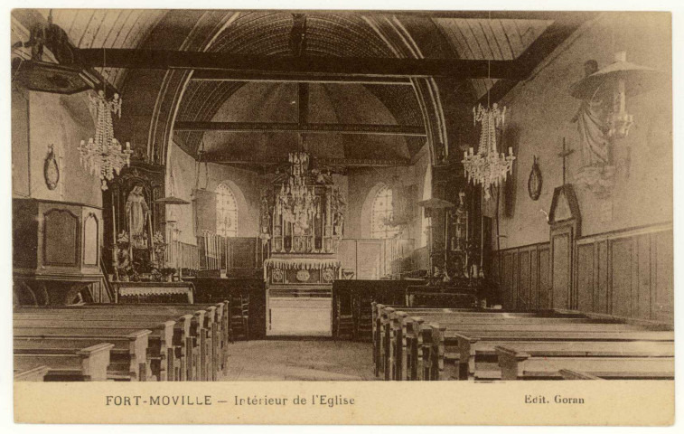 Fort-Moville. Intérieur de l'Eglise.