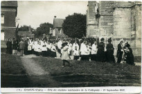 Ecouis. Fête du sixième centenaire de la Collégiale. - 11 Septembre 1913.