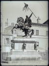 Statue de Guillaume le Conquérant de Falaise (Calvados).