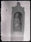 Église de Faverolles-la-Campagne (Eure), statue de Saint-Avoye.