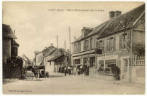 Gasny. Hôtel-Restaurant de la Gare.