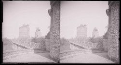 Remparts de Fougères (Ille-et-Vilaine).