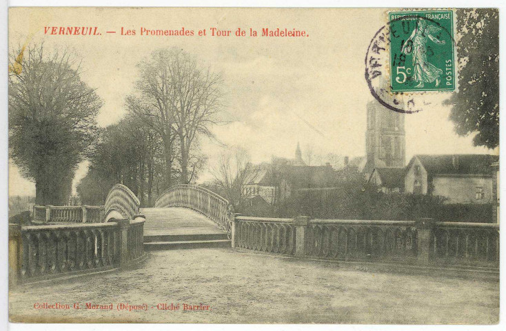 Verneuil-sur-Avre. Les promenades de la Tour Saint-Jean.