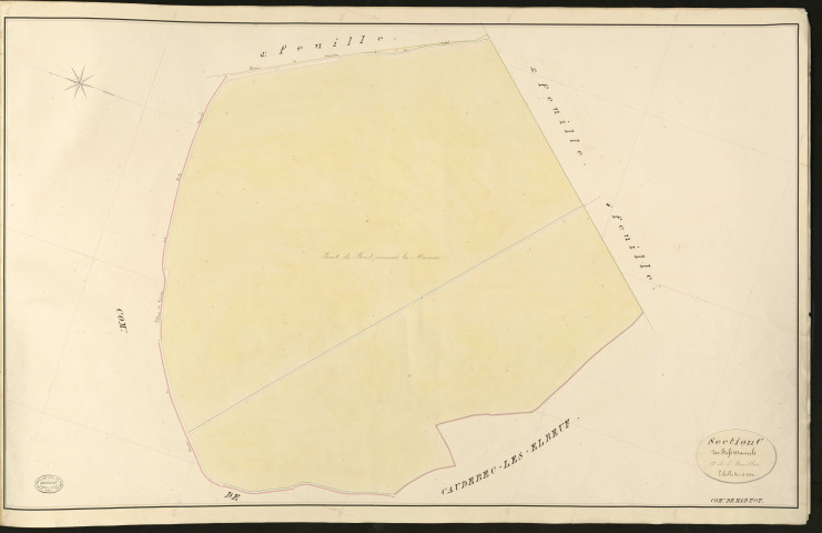 Martot. Section C _ des Fiefs Maucels _ 3e de 5 Feuilles