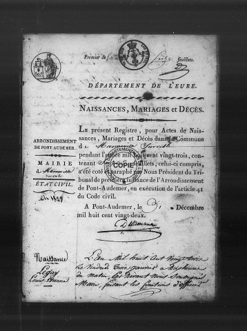 NMD (1823-1842)