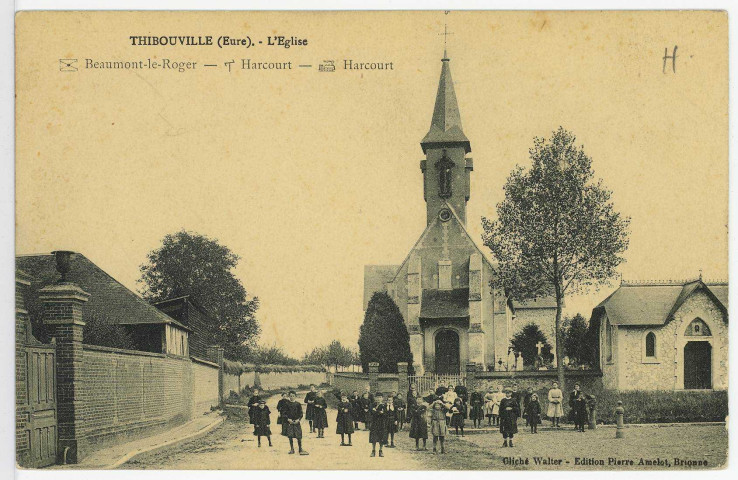 Thibouville. L'Eglise.