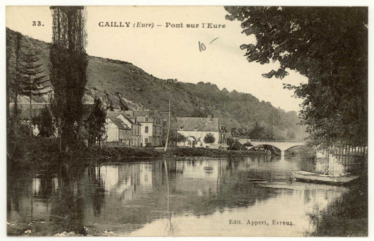 Cailly-sur-Eure. Ponts sur l'Eure.