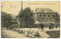 Saint-Denis-le-Ferment. Vue générale de la Pisciculture.