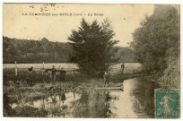 Ferrière-sur-Risle (La). La Risle.