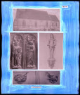 "Églises rurales du département de l'Eure" du chanoine Bonnenfant tome II, planche CXXIII Sainte-Marthe (Eure).