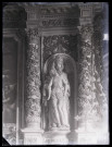 Église de Drucourt (Eure), groupe sculpté de la Trinité.