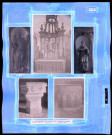 "Églises rurales du département de l'Eure" du chanoine Bonnenfant tome I, planche XLI Collandres-Quincarnon (Eure), Colletot (Eure) et Conteville (Eure).