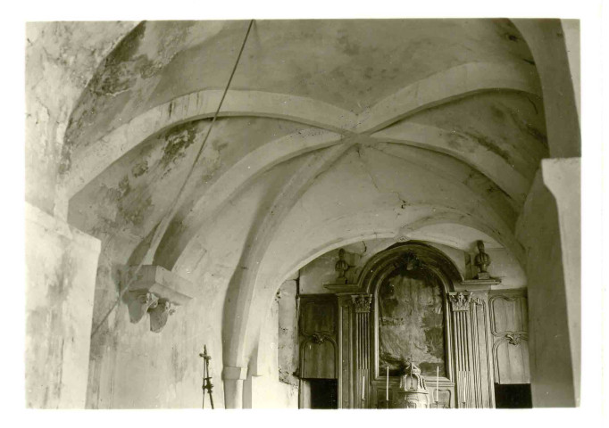 Église Notre-Dame d'Aigleville (Eure, France) - Le voûtement du choeur