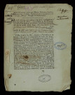 Gisors. Notification.