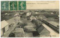 Mousseaux-Neuville. Vue panoramique.