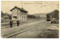Brosville. La Gare.