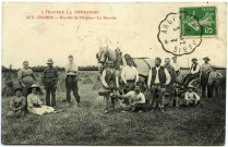 Divers. A travers la Normandie aux Champs. - Récole de l'Avoine - La Buvette.