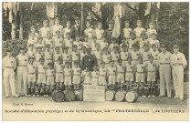 Louviers-Ville. Société d'Education physique et de Gymnastique, La «Fraternelle», de Louviers.
