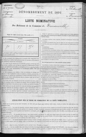 DURANVILLE 1891